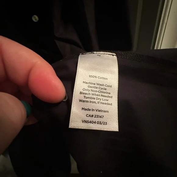 NWT 20W Talbots Button-Down shirtdress Dress - Picture 6 of 6